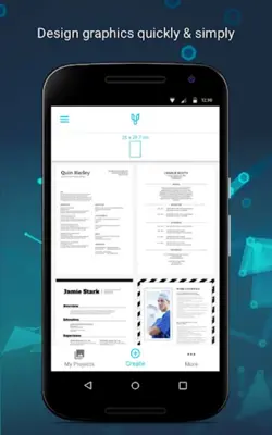 CV & Resume Creator android App screenshot 1